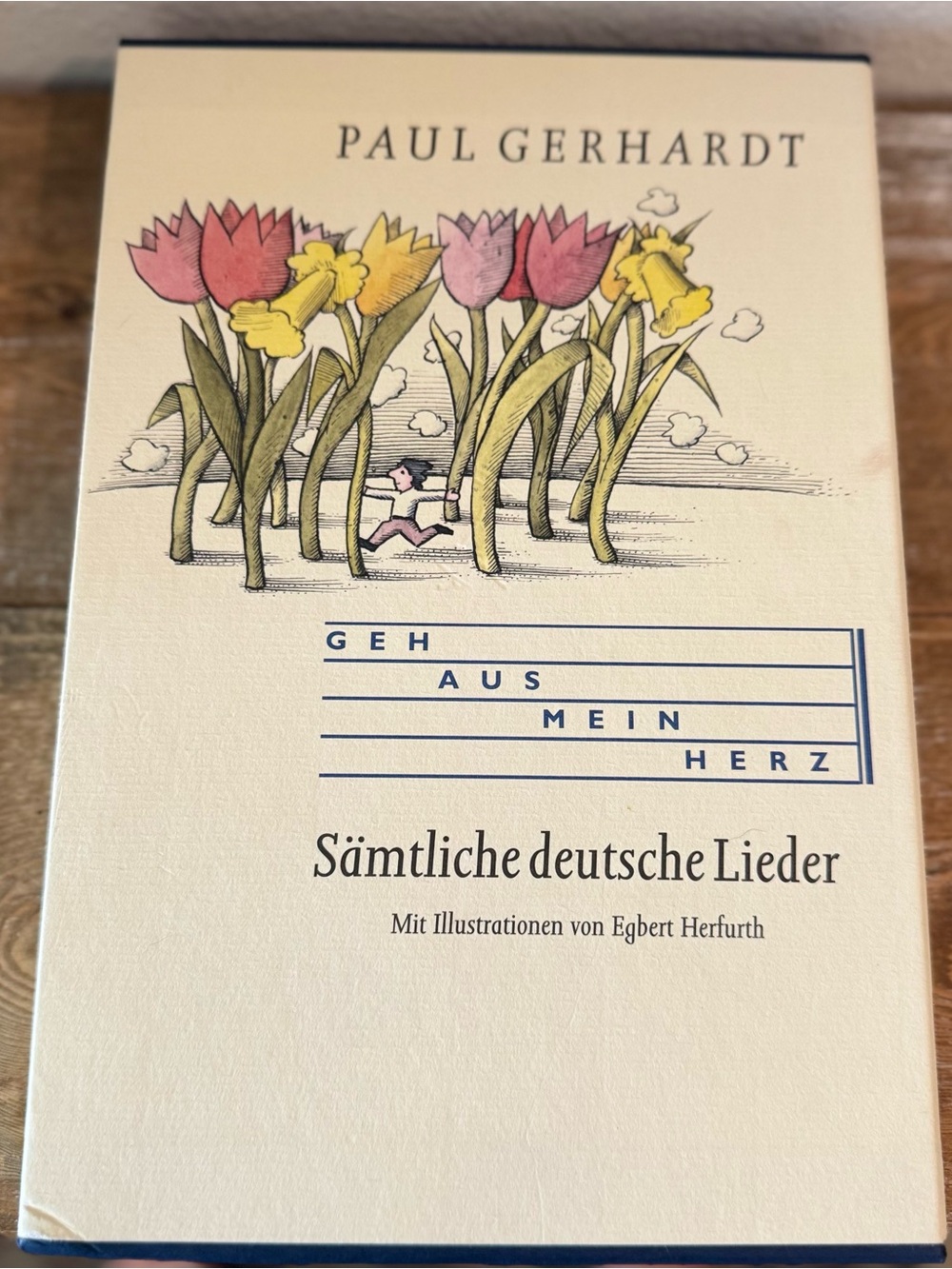 Paul Gerhardt "Geh aus mein Herz" Song Book, Faber & Faber German